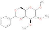 α-D-Glucopyranoside, methyl 2,3-di-O-methyl-4,6-O-(phenylmethylene)-