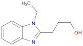 1H-Benzimidazole-2-propanol, 1-ethyl-