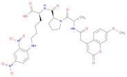 L-Lysine, N-[2-(7-methoxy-2-oxo-2H-1-benzopyran-4-yl)acetyl]-L-alanyl-L-prolyl-N6-(2,4-dinitrophen…