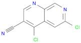 1,7-Naphthyridine-3-carbonitrile, 4,6-dichloro-