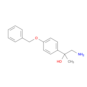 Benzenemethanol, α-(aminomethyl)-α-methyl-4-(phenylmethoxy)-