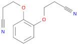 Propanenitrile, 3,3'-[1,2-phenylenebis(oxy)]bis- (9CI)