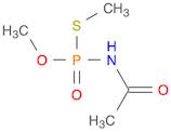 Phosphoramidothioic acid, N-acetyl-, O,S-dimethyl ester