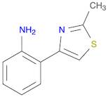 Benzenamine, 2-(2-methyl-4-thiazolyl)-