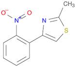 Thiazole, 2-methyl-4-(2-nitrophenyl)-