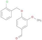 Benzaldehyde, 4-[(2-chlorophenyl)methoxy]-3-methoxy-