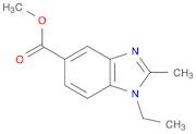 1H-Benzimidazole-5-carboxylic acid, 1-ethyl-2-methyl-, methyl ester