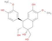 2,3-Naphthalenedimethanol, 1,2,3,4-tetrahydro-3,7-dihydroxy-1-(4-hydroxy-3-methoxyphenyl)-6-methox…