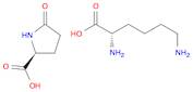 L-Proline, 5-oxo-, compd. with L-lysine (1:1)