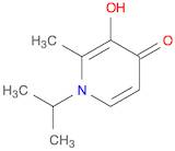 4(1H)-Pyridinone, 3-hydroxy-2-methyl-1-(1-methylethyl)-