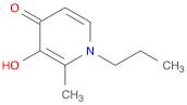 4(1H)-Pyridinone, 3-hydroxy-2-methyl-1-propyl-