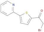 Ethanone, 2-bromo-1-[5-(2-pyridinyl)-2-thienyl]-