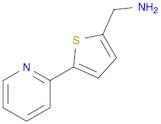 2-Thiophenemethanamine, 5-(2-pyridinyl)-