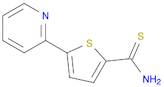 2-Thiophenecarbothioamide, 5-(2-pyridinyl)-