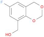 4H-1,3-Benzodioxin-8-methanol, 6-fluoro-