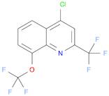 Quinoline, 4-chloro-8-(trifluoromethoxy)-2-(trifluoromethyl)-