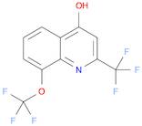 4-Quinolinol, 8-(trifluoromethoxy)-2-(trifluoromethyl)-