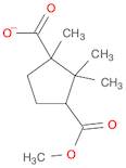 1,3-Cyclopentanedicarboxylic acid, 1,2,2-trimethyl-, 3-methyl ester