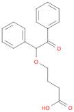 Butanoic acid, 4-(2-oxo-1,2-diphenylethoxy)-