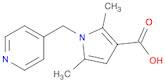 1H-Pyrrole-3-carboxylic acid, 2,5-dimethyl-1-(4-pyridinylmethyl)-