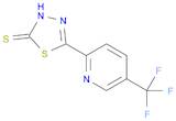 1,3,4-Thiadiazole-2(3H)-thione, 5-[5-(trifluoromethyl)-2-pyridinyl]-