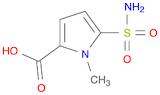 1H-Pyrrole-2-carboxylic acid, 5-(aminosulfonyl)-1-methyl-