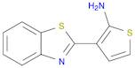 2-Thiophenamine, 3-(2-benzothiazolyl)-