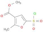 3-Furancarboxylic acid, 5-(chlorosulfonyl)-2-methyl-, methyl ester