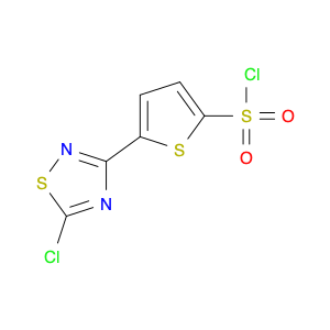 2-Thiophenesulfonyl chloride, 5-(5-chloro-1,2,4-thiadiazol-3-yl)-