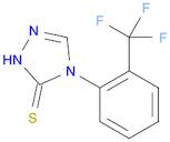 3H-1,2,4-Triazole-3-thione, 2,4-dihydro-4-[2-(trifluoromethyl)phenyl]-