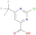 4-Pyrimidinecarboxylic acid, 2-chloro-6-(trifluoromethyl)-