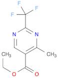 5-Pyrimidinecarboxylic acid, 4-methyl-2-(trifluoromethyl)-, ethyl ester