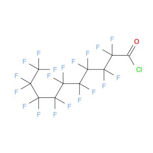 Decanoyl chloride, 2,2,3,3,4,4,5,5,6,6,7,7,8,8,9,9,10,10,10-nonadecafluoro-