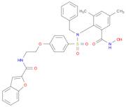 2-Benzofurancarboxamide, N-[2-[4-[[[2-[(hydroxyamino)carbonyl]-4,6-dimethylphenyl](phenylmethyl)...