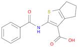 4H-Cyclopenta[b]thiophene-3-carboxylic acid, 2-(benzoylamino)-5,6-dihydro-