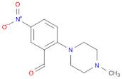 Benzaldehyde, 2-(4-methyl-1-piperazinyl)-5-nitro-