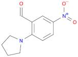 Benzaldehyde, 5-nitro-2-(1-pyrrolidinyl)-