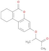 6H-Dibenzo[b,d]pyran-6-one, 7,8,9,10-tetrahydro-3-(1-methyl-2-oxopropoxy)-