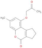 Cyclopenta[c][1]benzopyran-4(1H)-one, 2,3-dihydro-7-methyl-9-(2-oxopropoxy)-