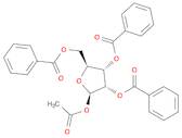 β-L-Ribofuranose, 1-acetate 2,3,5-tribenzoate