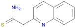 2-Quinolineethanethioamide