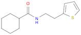 Cyclohexanecarboxamide, N-[2-(2-thienyl)ethyl]-