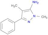 1H-Pyrazol-5-amine, 1,4-dimethyl-3-phenyl-