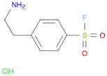 Benzenesulfonyl fluoride, 4-(2-aminoethyl)-, hydrochloride (1:1)