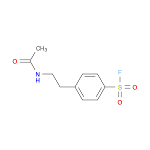 Benzenesulfonyl fluoride, 4-[2-(acetylamino)ethyl]-