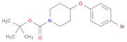 1-Piperidinecarboxylic acid, 4-(4-bromophenoxy)-, 1,1-dimethylethyl ester