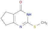 4H-Cyclopentapyrimidin-4-one, 3,5,6,7-tetrahydro-2-(methylthio)-