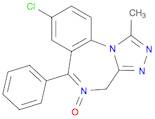 4H-[1,2,4]Triazolo[4,3-a][1,4]benzodiazepine, 8-chloro-1-methyl-6-phenyl-, 5-oxide