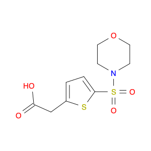 2-Thiopheneacetic acid, 5-(4-morpholinylsulfonyl)-