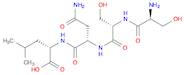 L-Leucine, L-seryl-L-seryl-L-asparaginyl- (9CI)